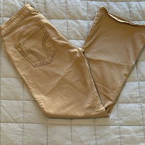 Hollister Women's Straight Leg Tan Jeans size 10R